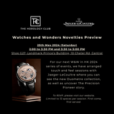W&W in HK 2024: Jaeger-LeCoultre
